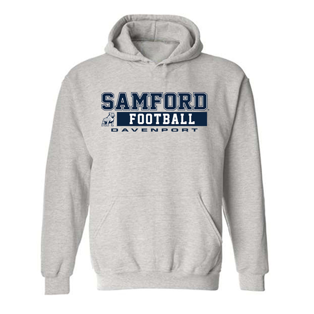 Samford - NCAA Football : Theodore Davenport - Classic Fashion Shersey Hooded Sweatshirt-0