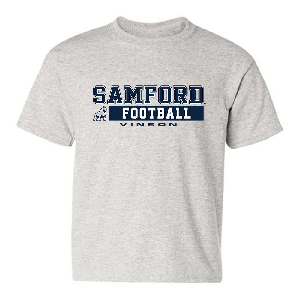 Samford - NCAA Football : Rayf Vinson - Classic Fashion Shersey Youth T-Shirt-0