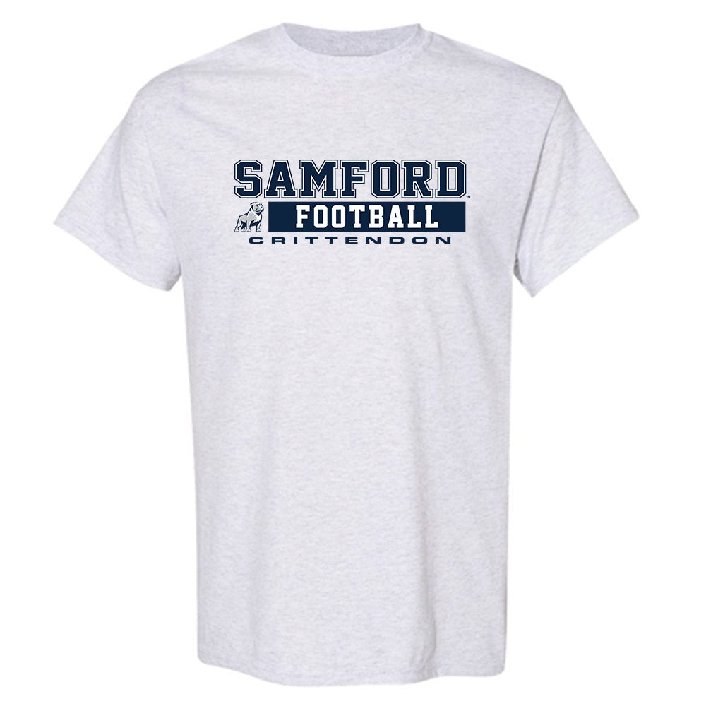 Samford - NCAA Football : Quincy Crittendon - Classic Fashion Shersey T-Shirt-0