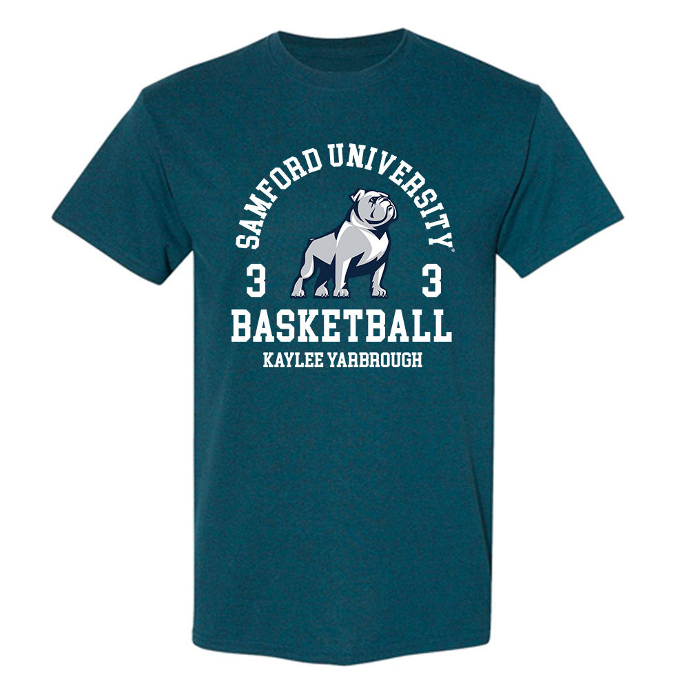 Samford - NCAA Women's Basketball : Kaylee Yarbrough - Classic Fashion Shersey T-Shirt-0