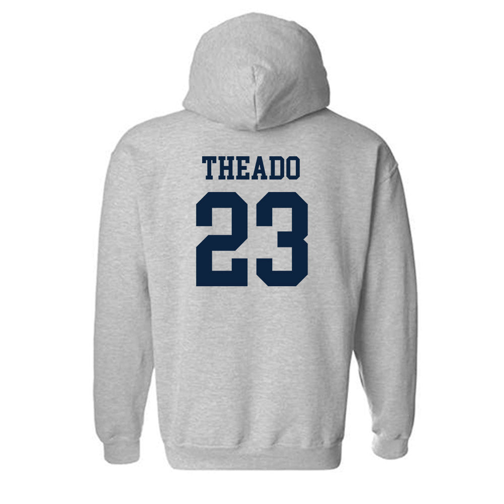 Samford - NCAA Football : David Theado - Classic Shersey Hooded Sweatshirt-1
