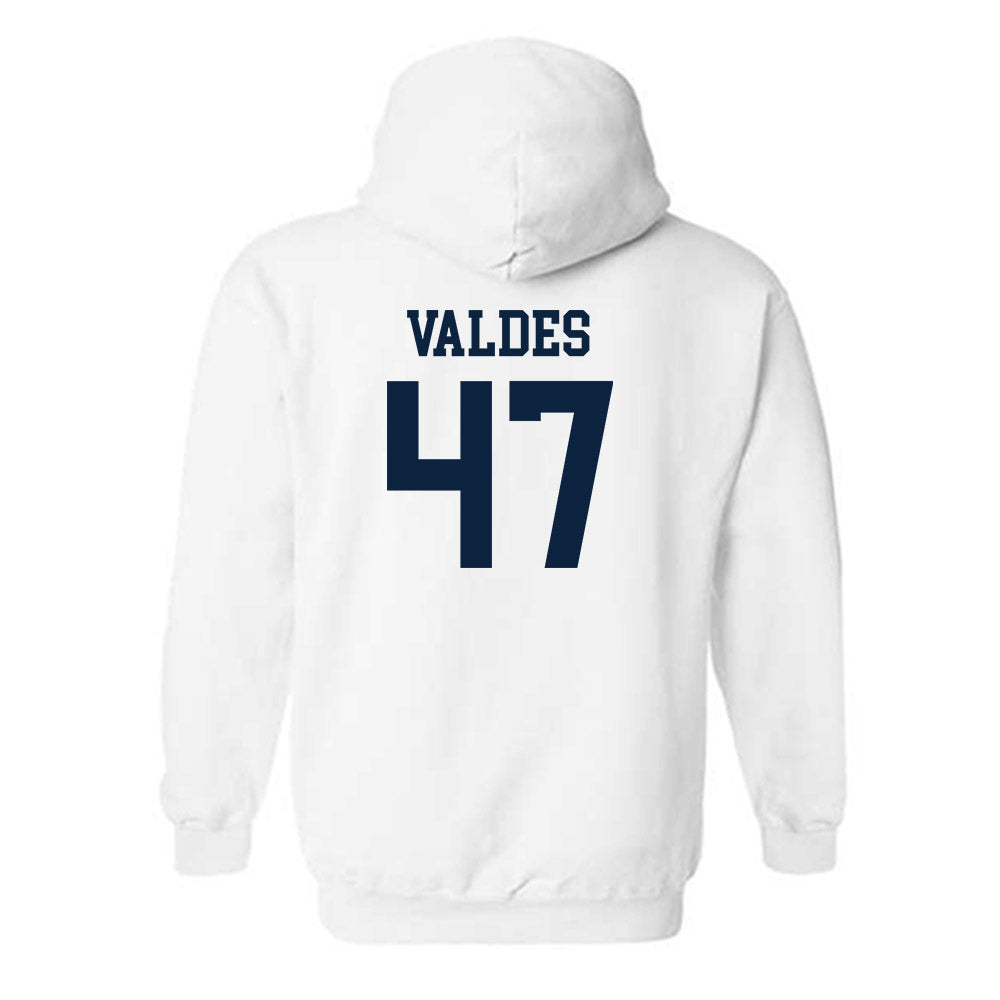 Samford - NCAA Football : Daniel Valdes - Classic Shersey Hooded Sweatshirt-1