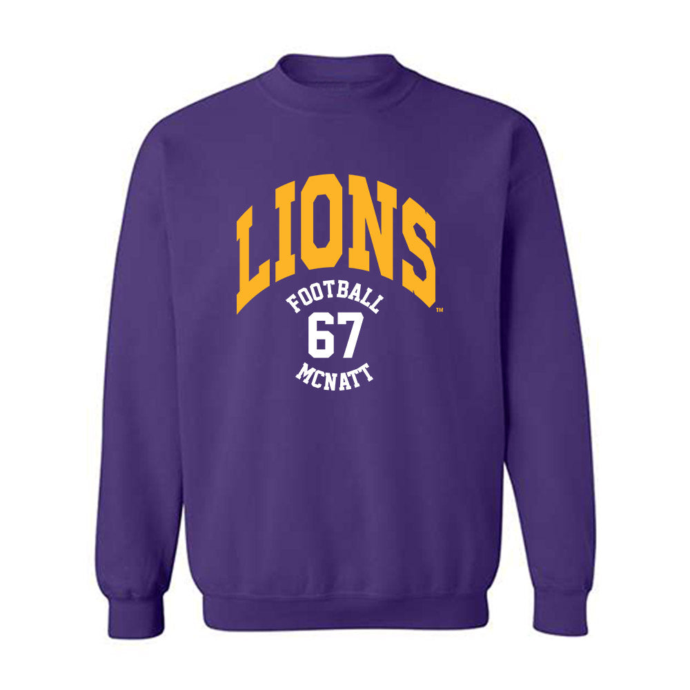 North Alabama - NCAA Football : Shane McNatt - Classic Fashion Shersey Crewneck Sweatshirt-0