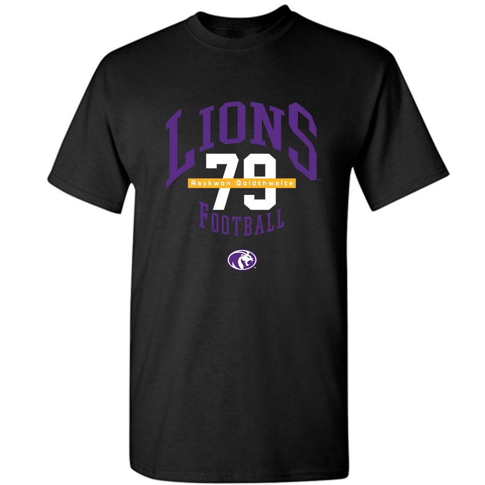 North Alabama - NCAA Football : Raykwon Goldthwaite - Classic Fashion Shersey T-Shirt-0