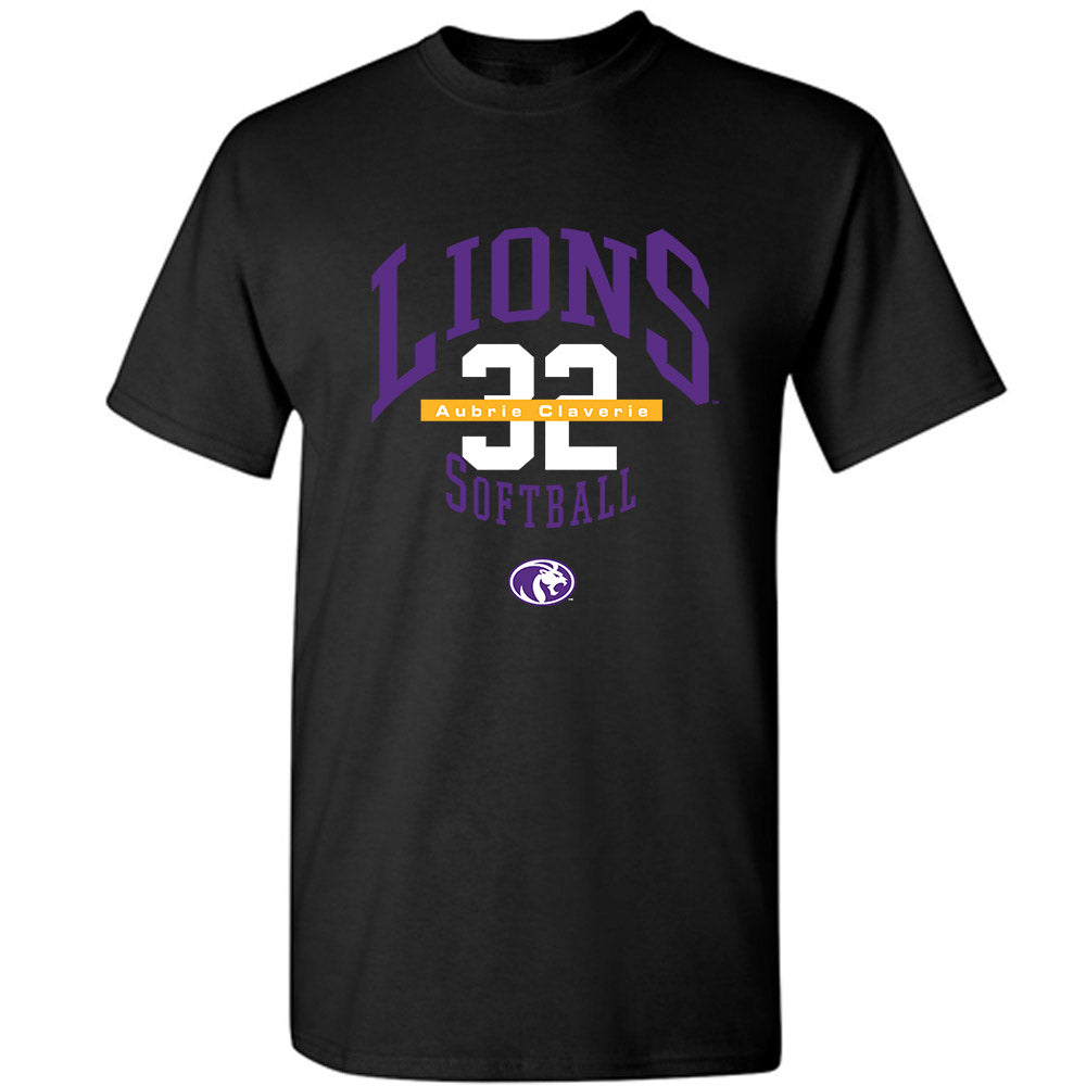 North Alabama - NCAA Softball : Aubrie Claverie - Classic Fashion Shersey T-Shirt-0