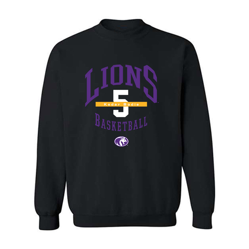 North Alabama - NCAA Men's Basketball : Kedar Bodie - Classic Fashion Shersey Crewneck Sweatshirt-0