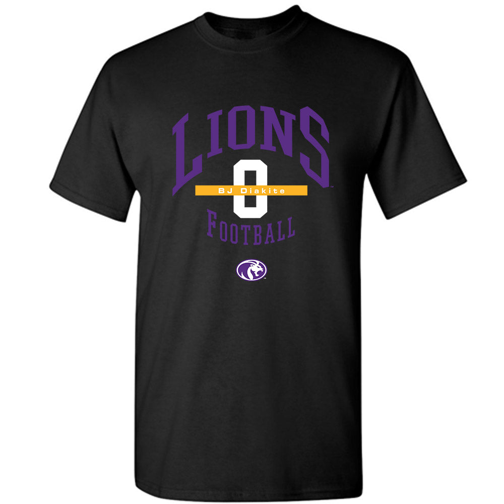 North Alabama - NCAA Football : BJ Diakite - Classic Fashion Shersey T-Shirt-0