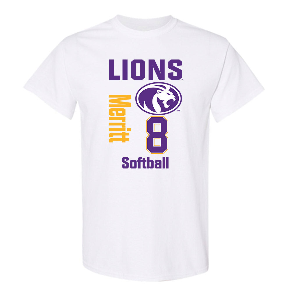 North Alabama - NCAA Softball : Holly Merritt - Classic Fashion Shersey T-Shirt-0