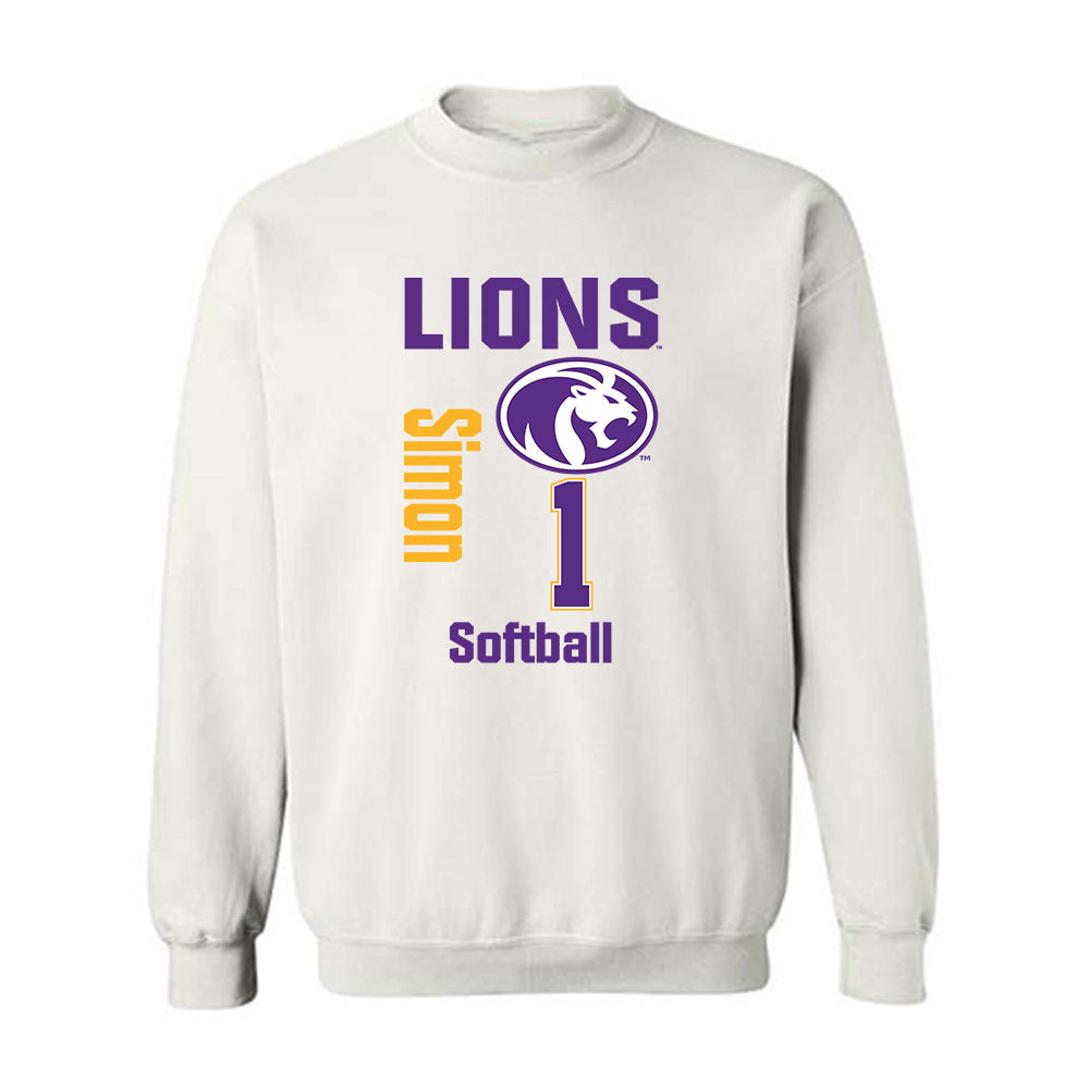 North Alabama - NCAA Softball : Katie Simon - Classic Fashion Shersey Crewneck Sweatshirt
