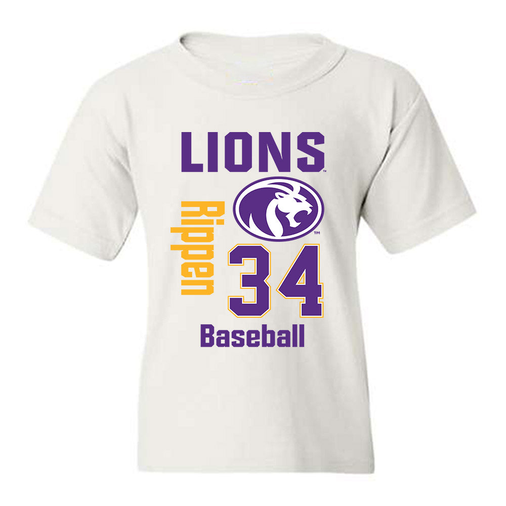 North Alabama - NCAA Baseball : Nash Rippen - Classic Fashion Shersey Youth T-Shirt-0