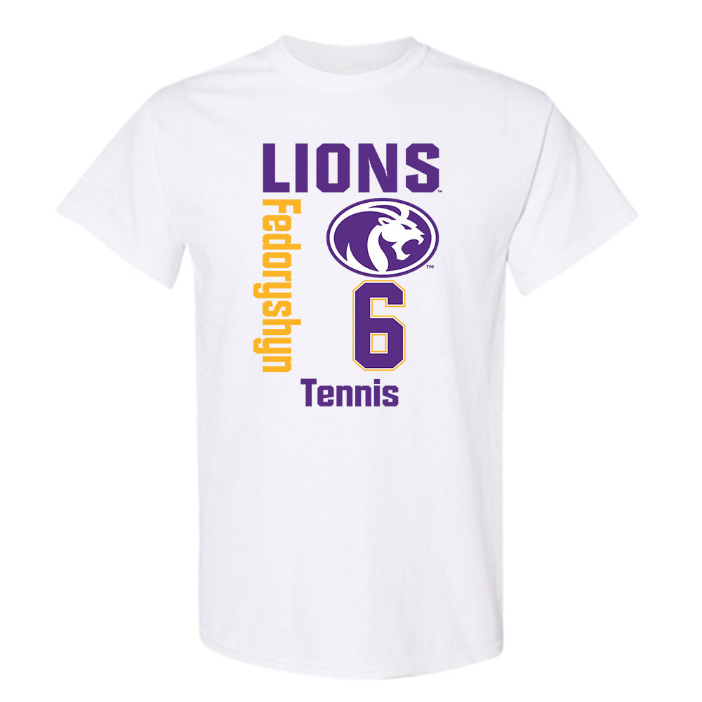North Alabama - NCAA Men's Tennis : Nazar Fedoryshyn - Classic Fashion Shersey T-Shirt-0