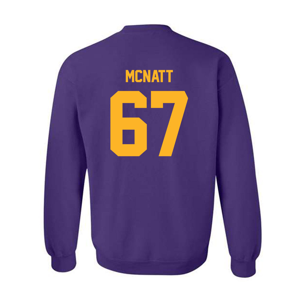 North Alabama - NCAA Football : Shane McNatt - Classic Shersey Crewneck Sweatshirt-1
