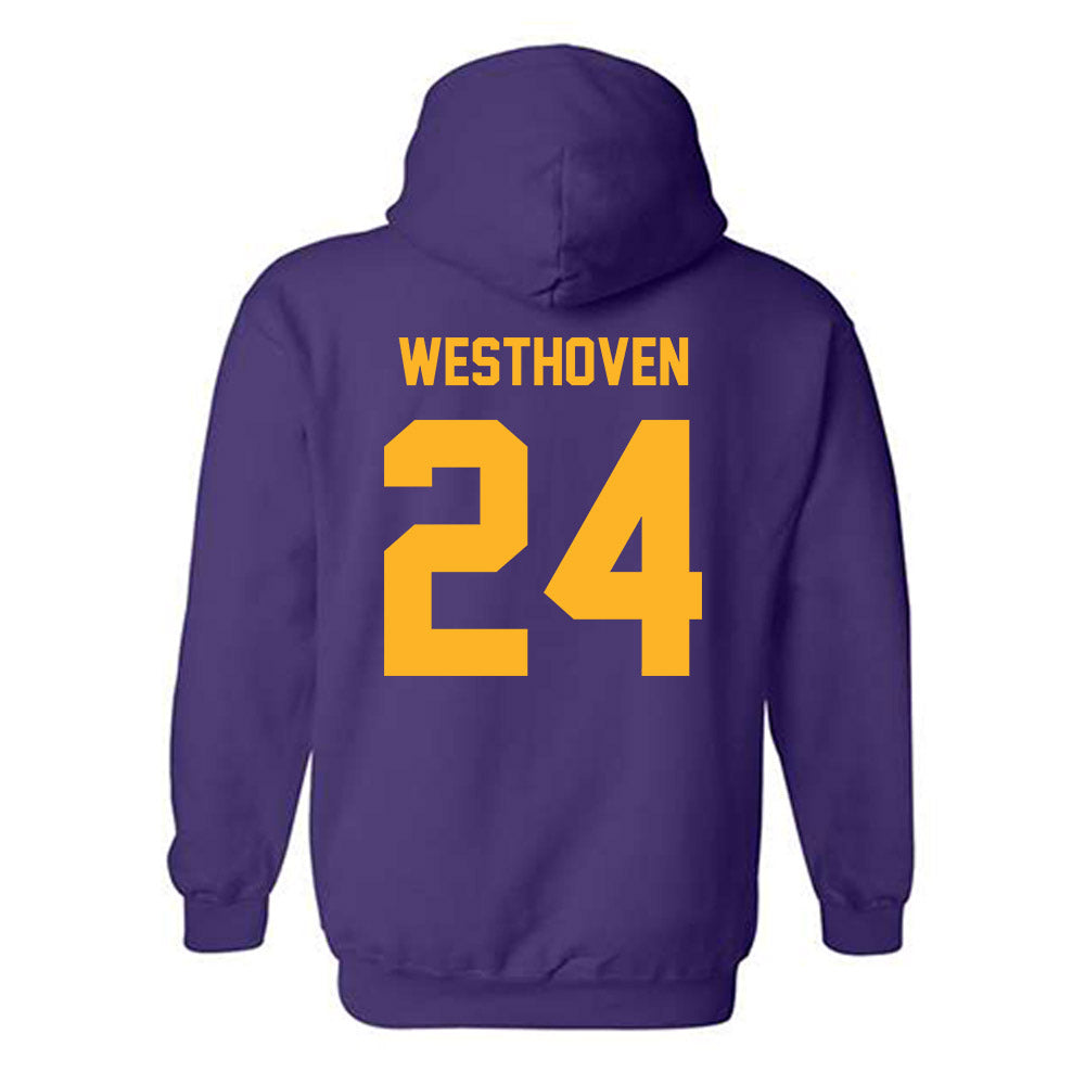 North Alabama - NCAA Softball : Lindsey Westhoven - Classic Shersey Hooded Sweatshirt-1