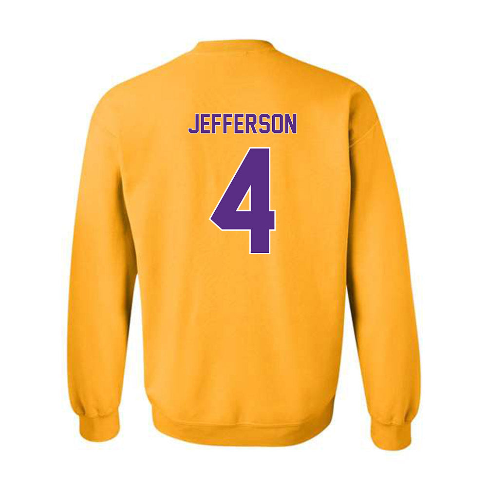 North Alabama - NCAA Men's Basketball : Canin Jefferson - Classic Shersey Crewneck Sweatshirt-1