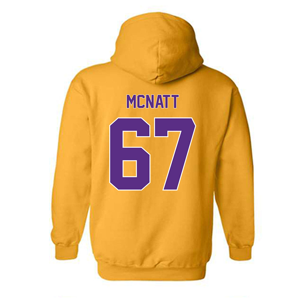 North Alabama - NCAA Football : Shane McNatt - Classic Shersey Hooded Sweatshirt-1