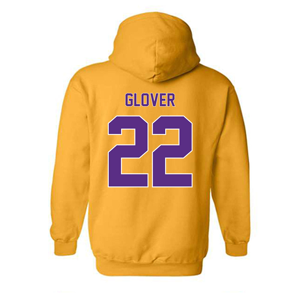 North Alabama - NCAA Football : Leo Glover - Classic Shersey Hooded Sweatshirt-1