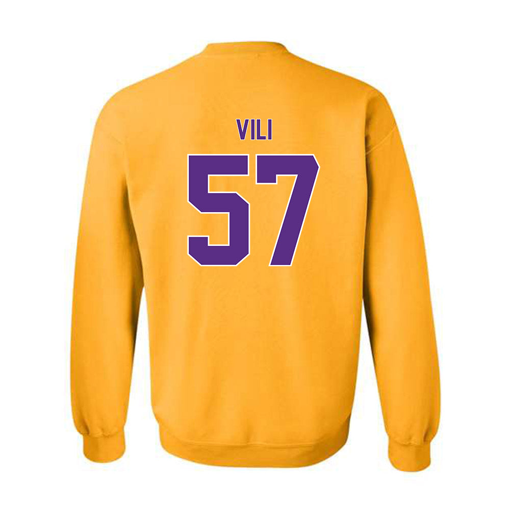 North Alabama - NCAA Football : Fred Vili - Classic Shersey Crewneck Sweatshirt-1