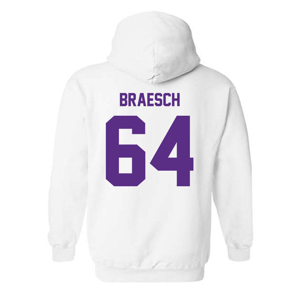 North Alabama - NCAA Football : Dominic Braesch - Classic Shersey Hooded Sweatshirt-1
