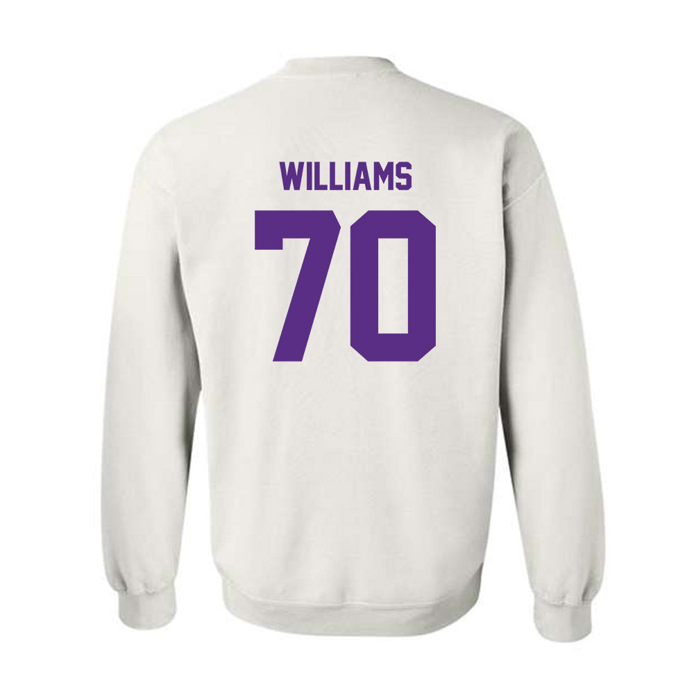 North Alabama - NCAA Football : Eric Williams - Classic Shersey Crewneck Sweatshirt-1