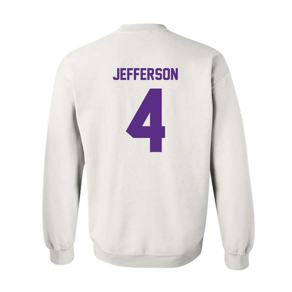 North Alabama - NCAA Men's Basketball : Canin Jefferson - Classic Shersey Crewneck Sweatshirt-1