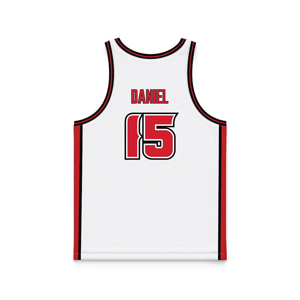 Louisiana - NCAA Women's Basketball : Imani Daniel - White Basketball Jersey-1