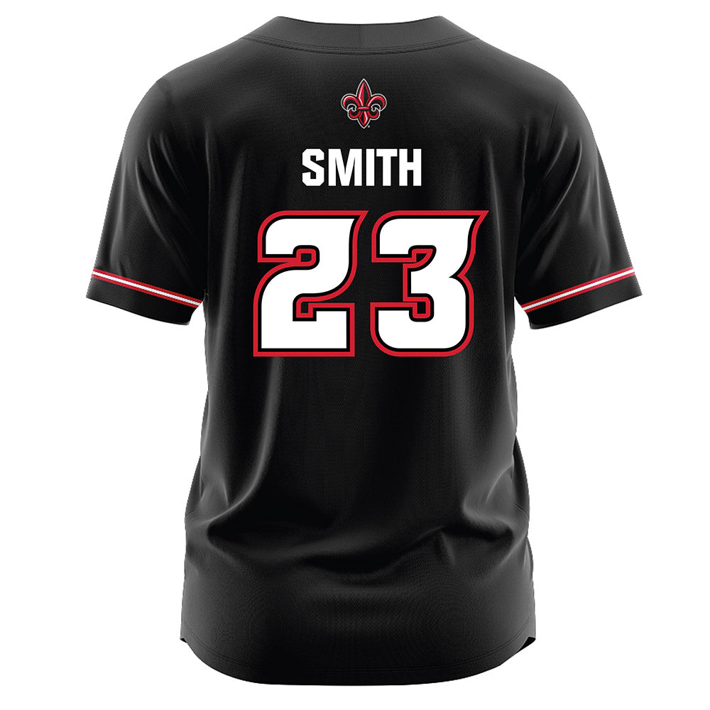 Louisiana - NCAA Softball : Emily Smith - Black Jersey
