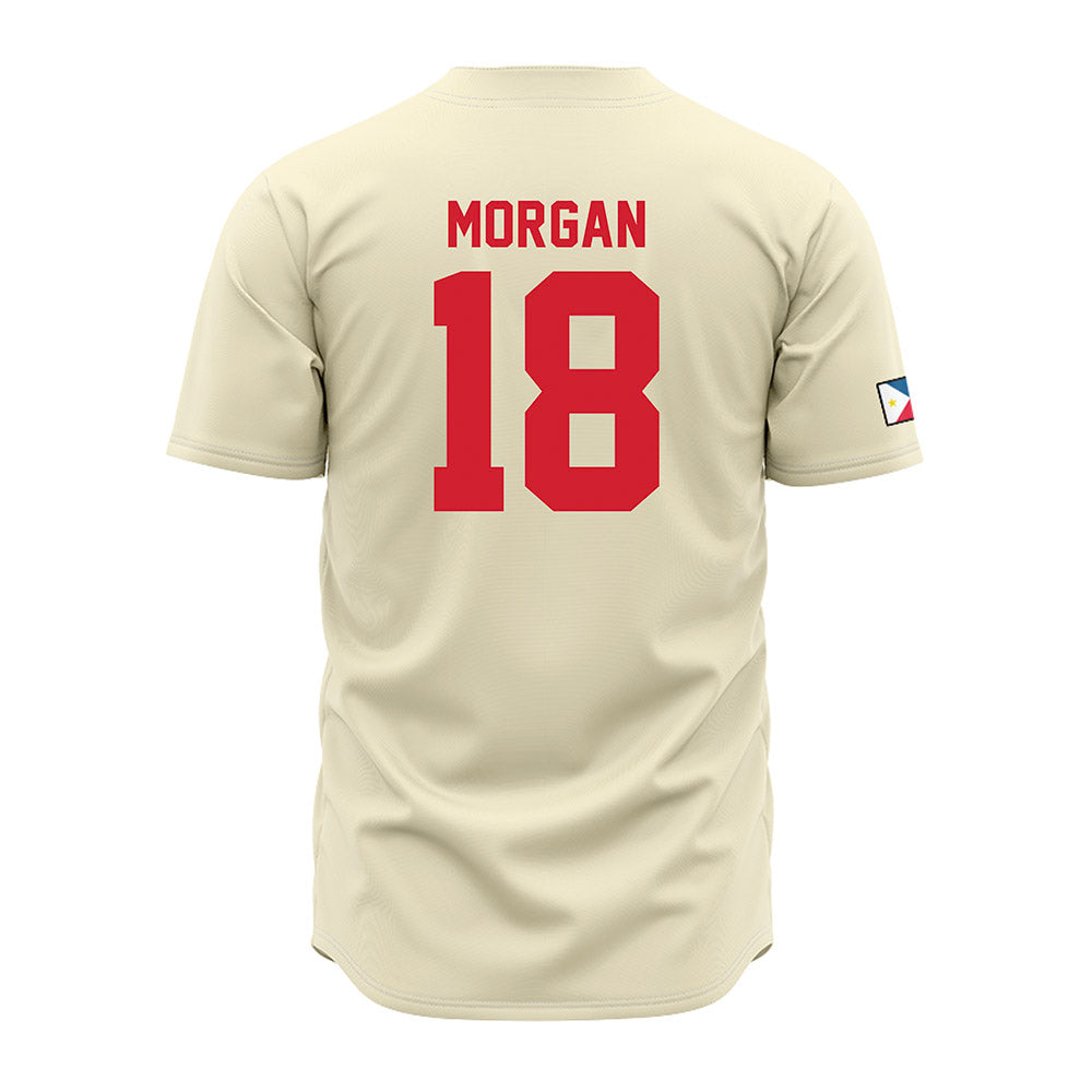 Louisiana - NCAA Baseball : Chase Morgan - Vintage Baseball Jersey Cream