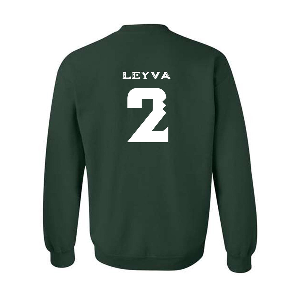 Hawaii - NCAA Women's Volleyball : Victoria Leyva - Replica Shersey Crewneck Sweatshirt-1