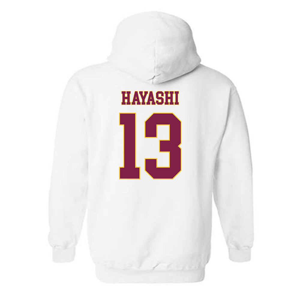 Arizona State - NCAA Women's Soccer : Miki Hayashi - Classic Shersey Hooded Sweatshirt-1