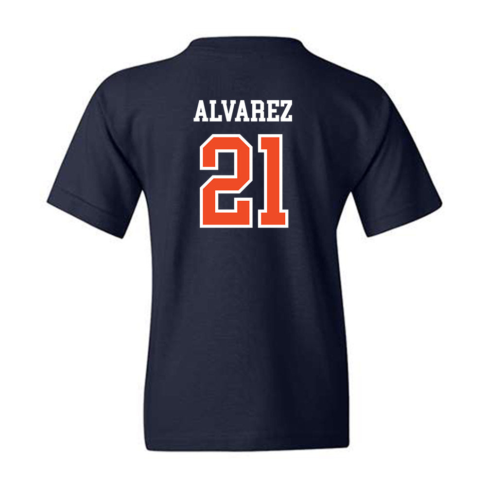 Auburn - NCAA Baseball : Andreas Alvarez - Generic Shersey Youth T-Shirt-1