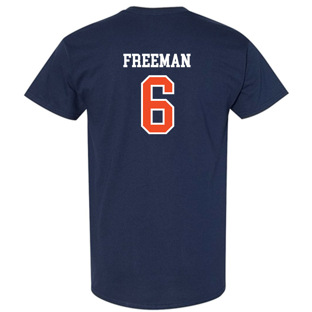 Auburn - NCAA Men's Basketball : Elyjah Freeman - Generic Shersey T-Shirt-1