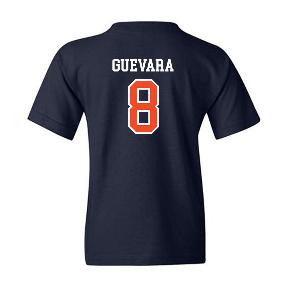 Auburn - NCAA Baseball : Eric Guevara - Generic Shersey Youth T-Shirt-1