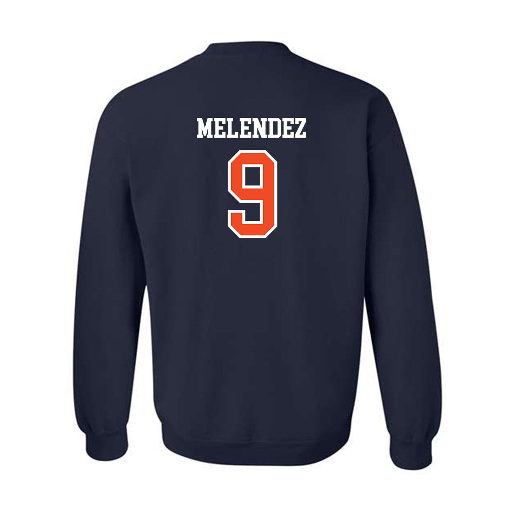 Auburn - NCAA Football : Elijah Melendez - Generic Shersey Crewneck Sweatshirt-1