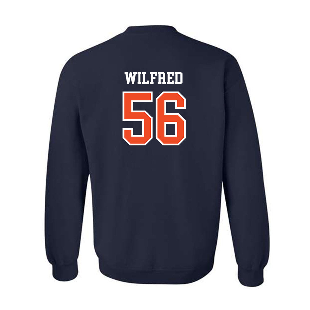 Auburn - NCAA Football : Seth Wilfred - Generic Shersey Crewneck Sweatshirt-1