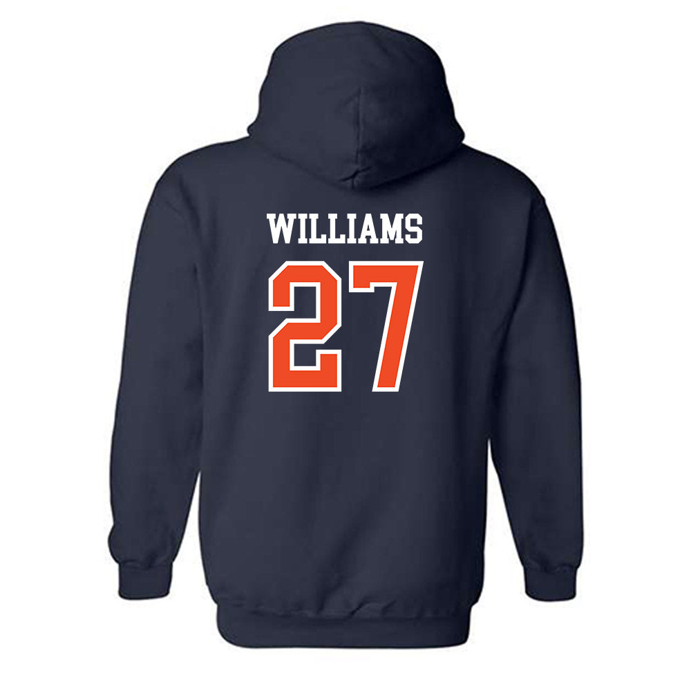 Auburn - NCAA Football : Devin Williams - Generic Shersey Hooded Sweatshirt-1