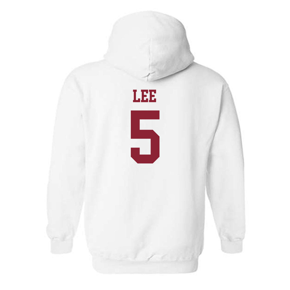 Boston College - NCAA Women's Soccer : Milla Lee - Replica Shersey Hooded Sweatshirt-1