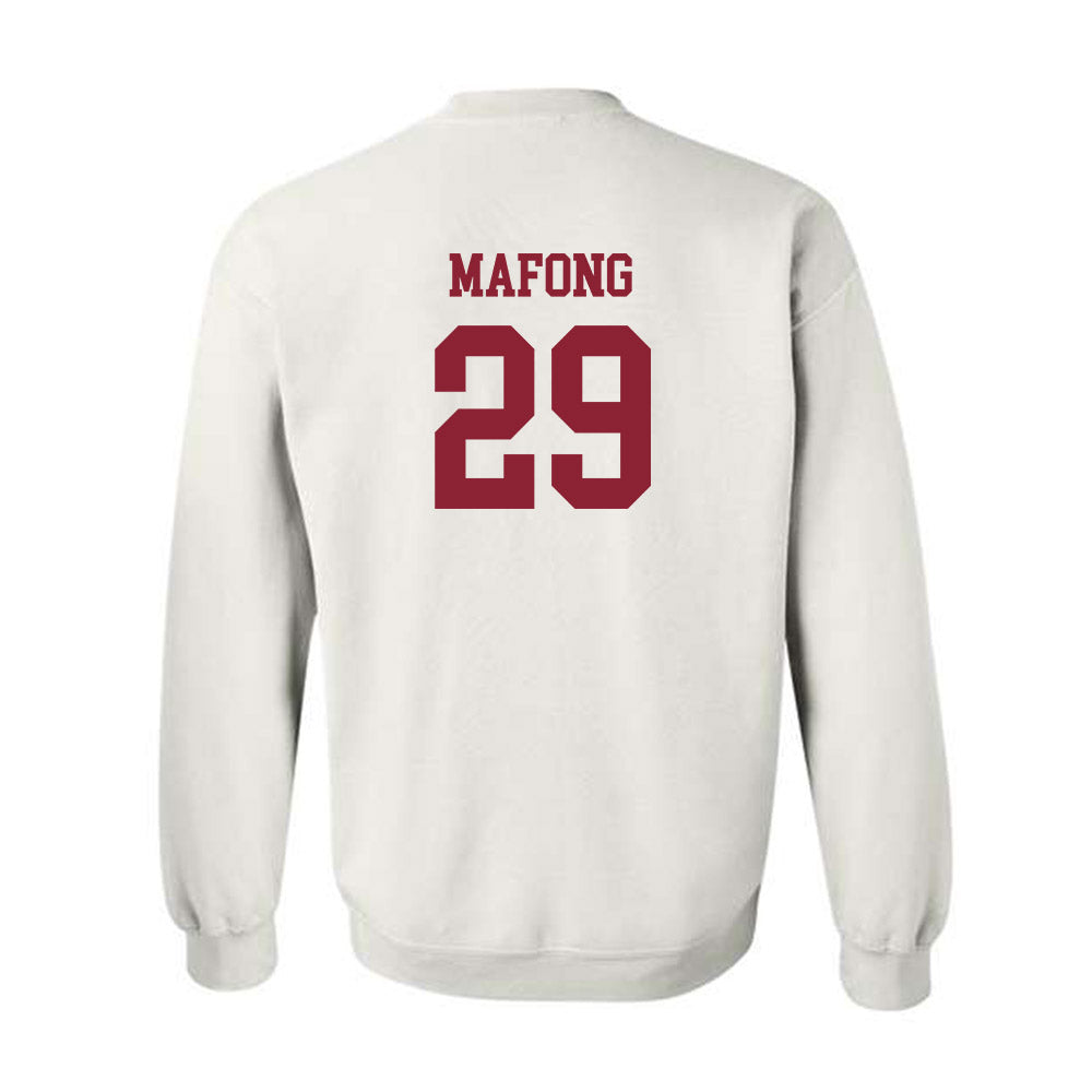 Boston College - NCAA Men's Soccer : Dylan Mafong - Replica Shersey Crewneck Sweatshirt-1