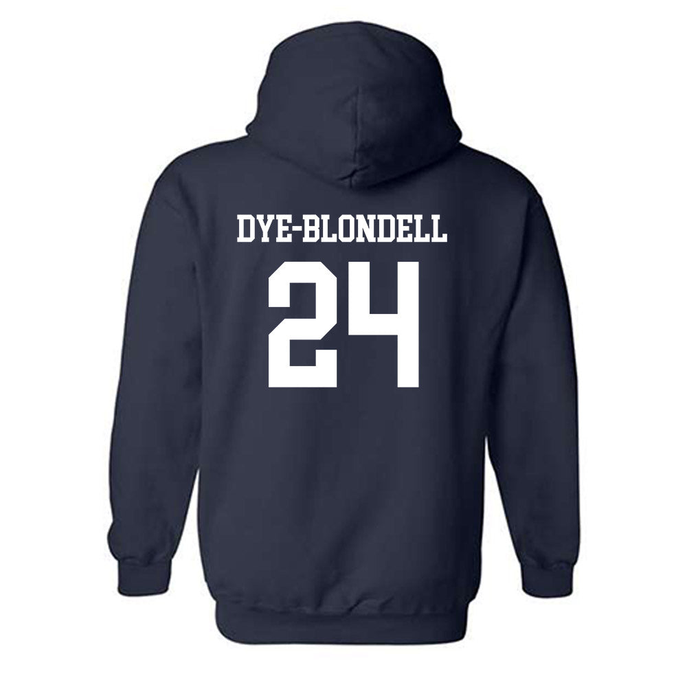 Gonzaga - NCAA Women's Soccer : Addison Dye-Blondell - Classic Shersey Hooded Sweatshirt-1
