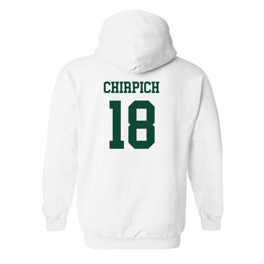 Hawaii - NCAA Women's Soccer : Brianna Chirpich - Replica Shersey Hooded Sweatshirt-1