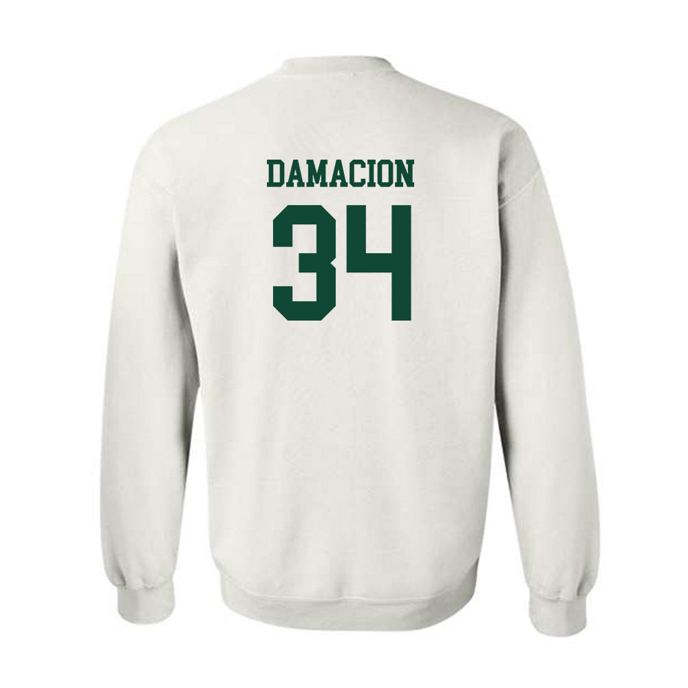 Hawaii - NCAA Women's Soccer : Nalani Damacion - Replica Shersey Crewneck Sweatshirt-1