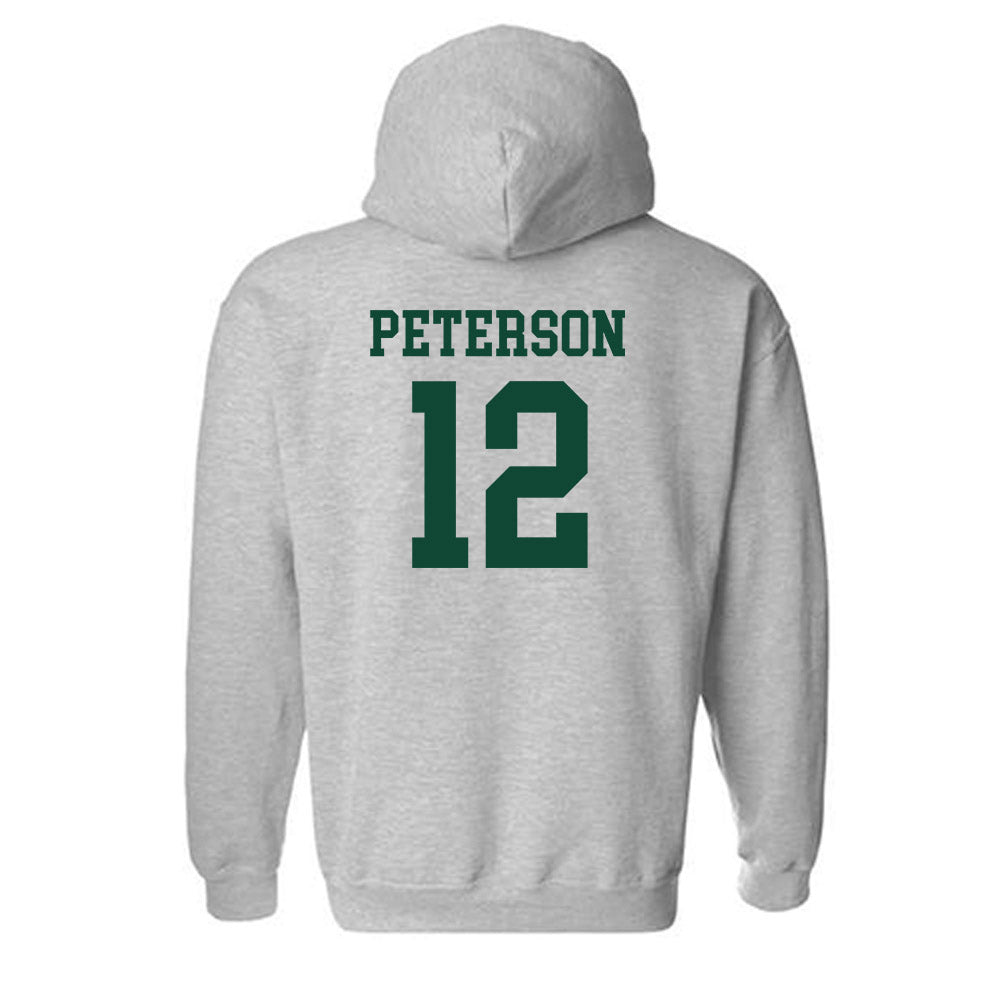 Hawaii - NCAA Women's Soccer : Krista Peterson - Classic Shersey Hooded Sweatshirt-1