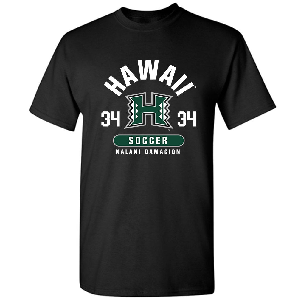 Hawaii - NCAA Women's Soccer : Nalani Damacion - Classic Fashion Shersey T-Shirt-0