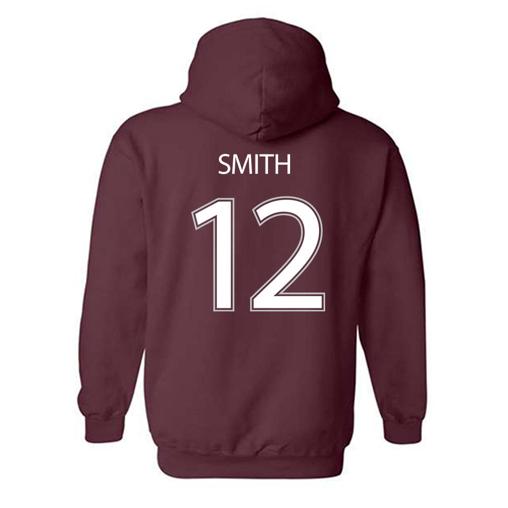 Mississippi State - NCAA Women's Soccer : Kaylie Smith - Sports Shersey Hooded Sweatshirt-1