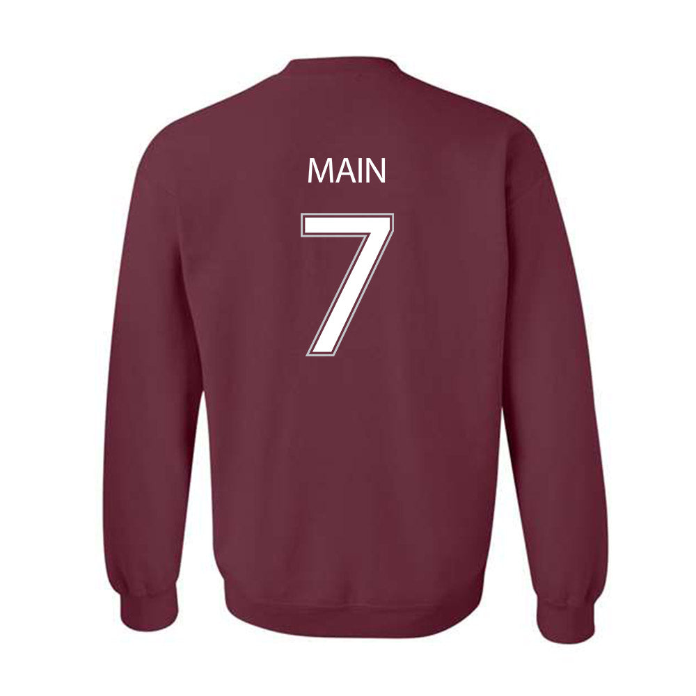 Mississippi State - NCAA Women's Soccer : Zoe Main - Sports Shersey Crewneck Sweatshirt-1