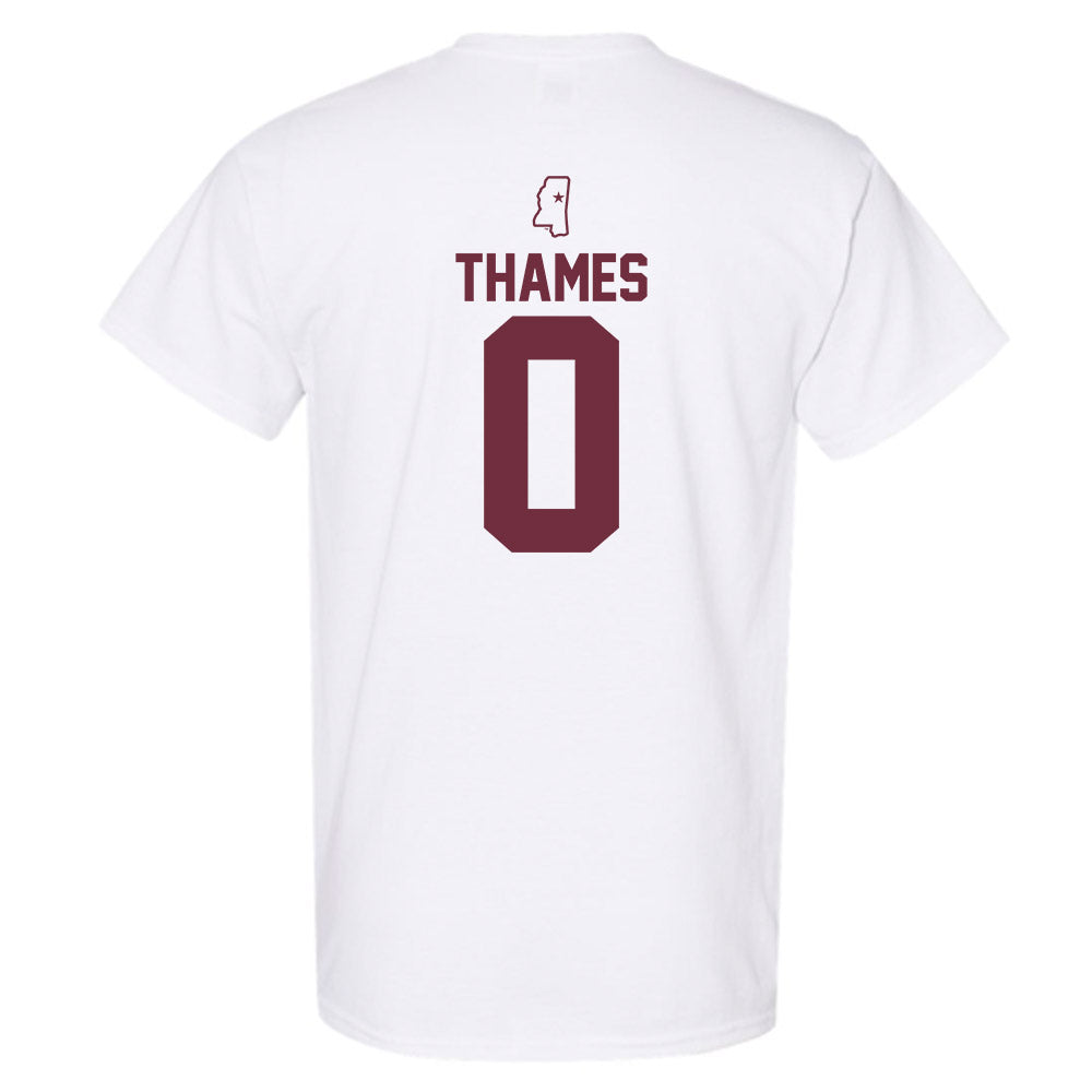 Mississippi State - NCAA Women's Soccer : Taylor Thames - Replica Shersey T-Shirt-1