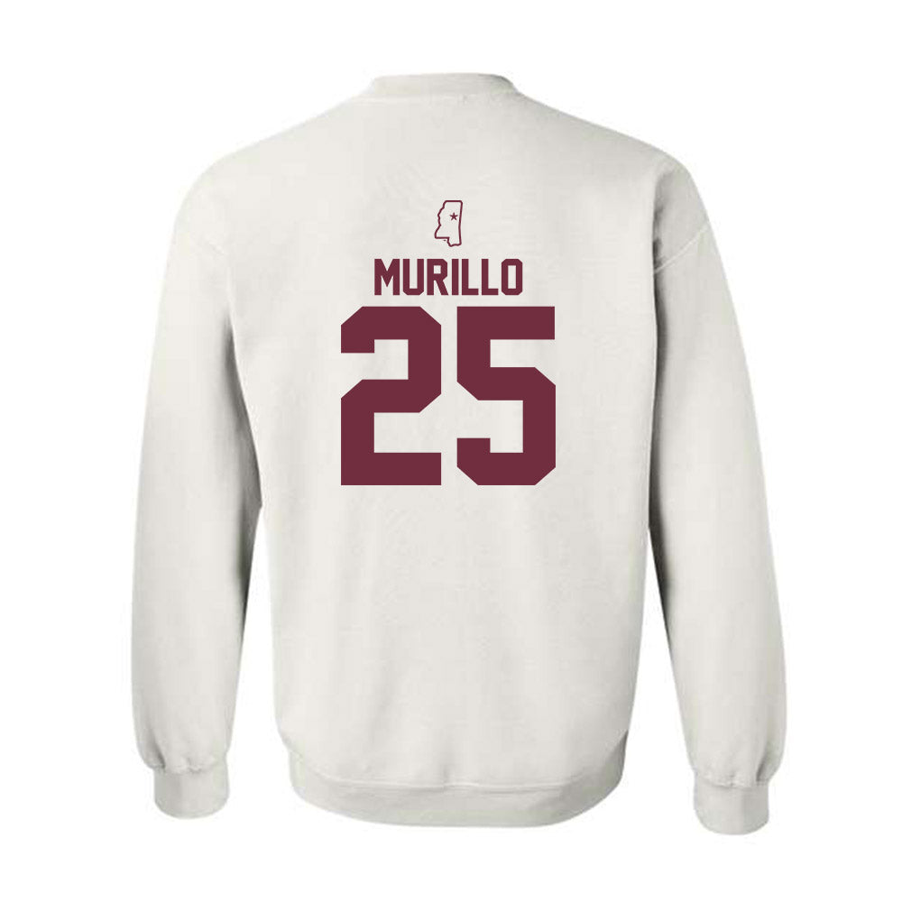Mississippi State - NCAA Women's Soccer : Laila Murillo - Replica Shersey Crewneck Sweatshirt-1