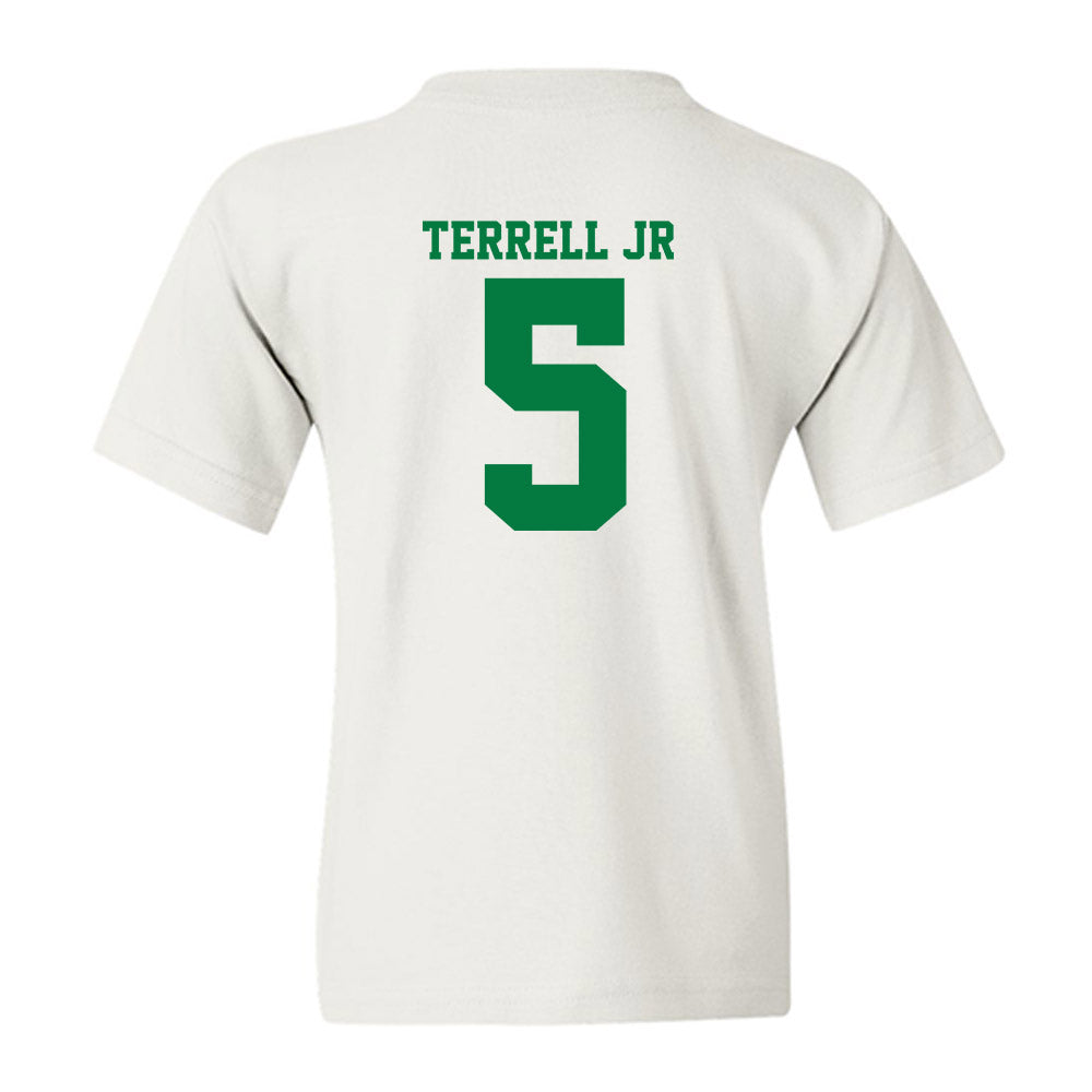 North Texas - NCAA Men's Basketball : david terrell jr - Classic Shersey Youth T-Shirt-1