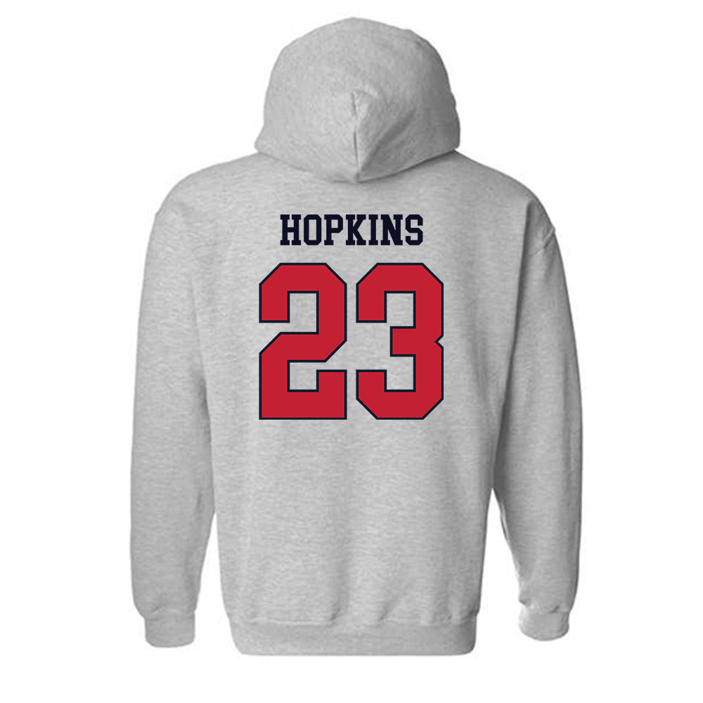St. Johns - NCAA Men's Basketball : Bryce Hopkins - Classic Shersey Hooded Sweatshirt-1