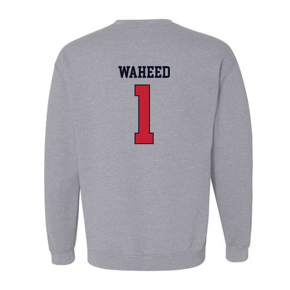 St. Johns - NCAA Women's Basketball : Beautiful Waheed - Classic Shersey Crewneck Sweatshirt-1