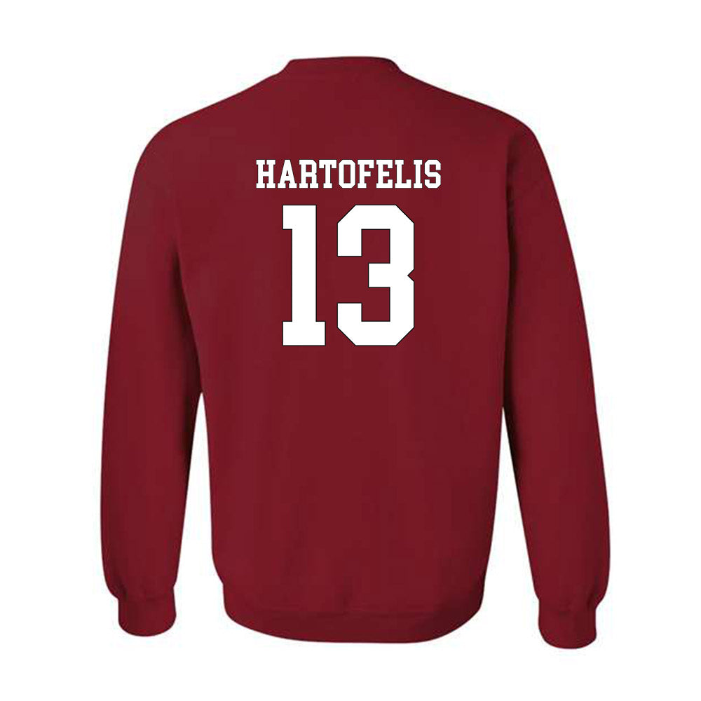 Troy - NCAA Women's Soccer : Isabella Hartofelis - Generic Shersey Crewneck Sweatshirt-1